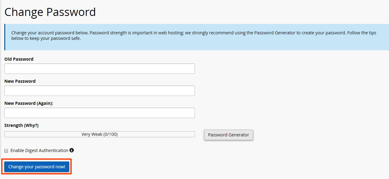 Passwords